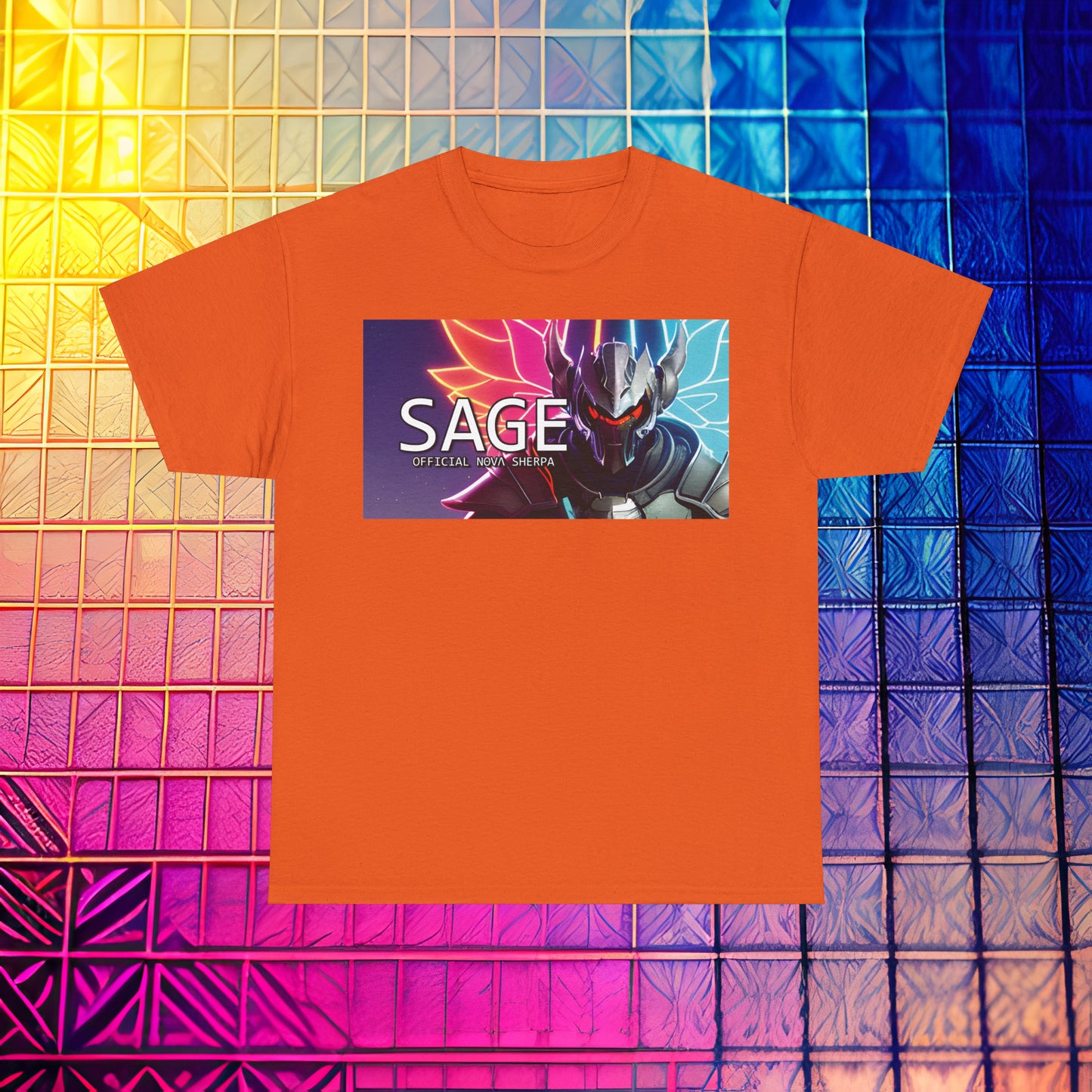 Official NΘVΛ SAGE Team T-Shirt - Design B Printify