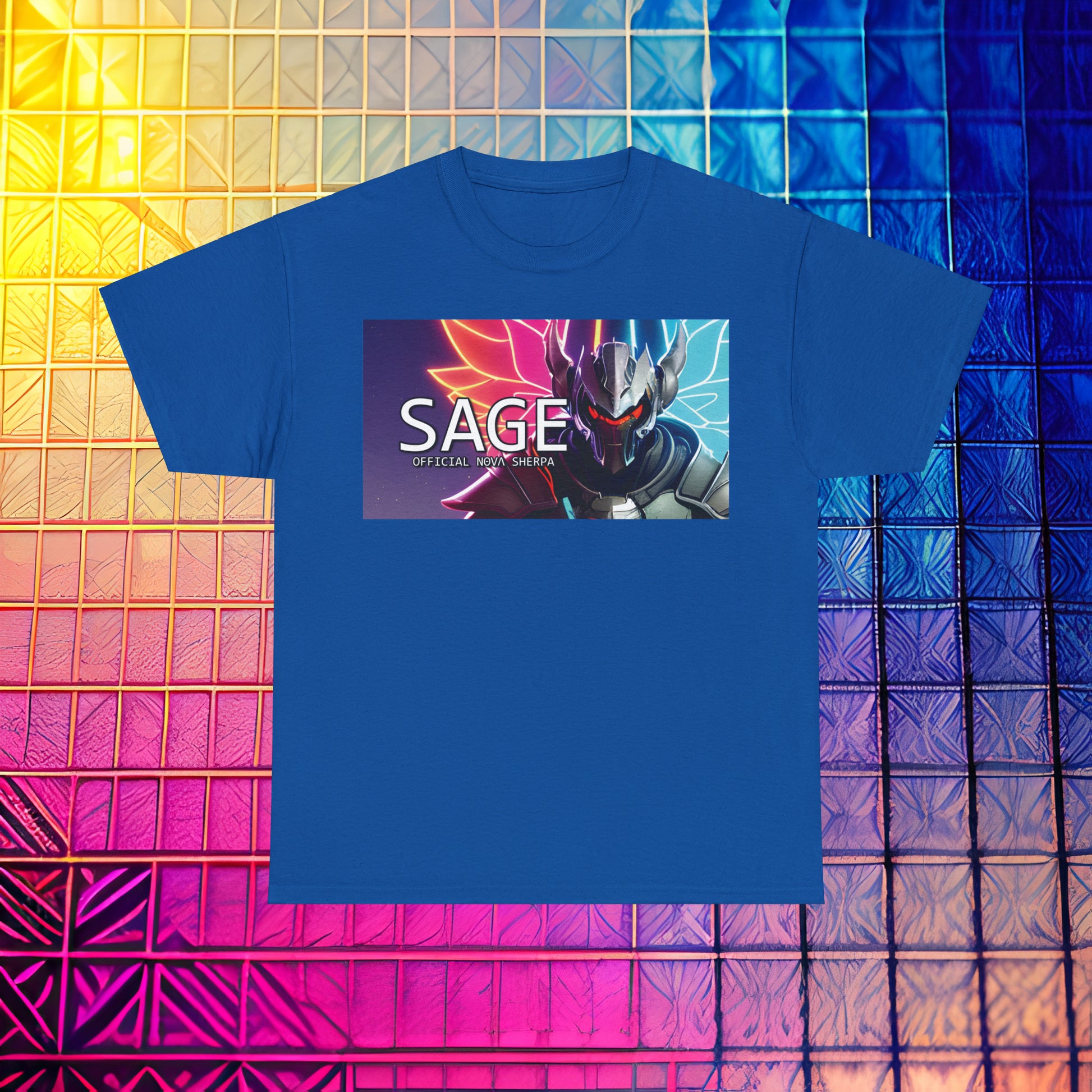 Official NΘVΛ SAGE Team T-Shirt - Design B Printify