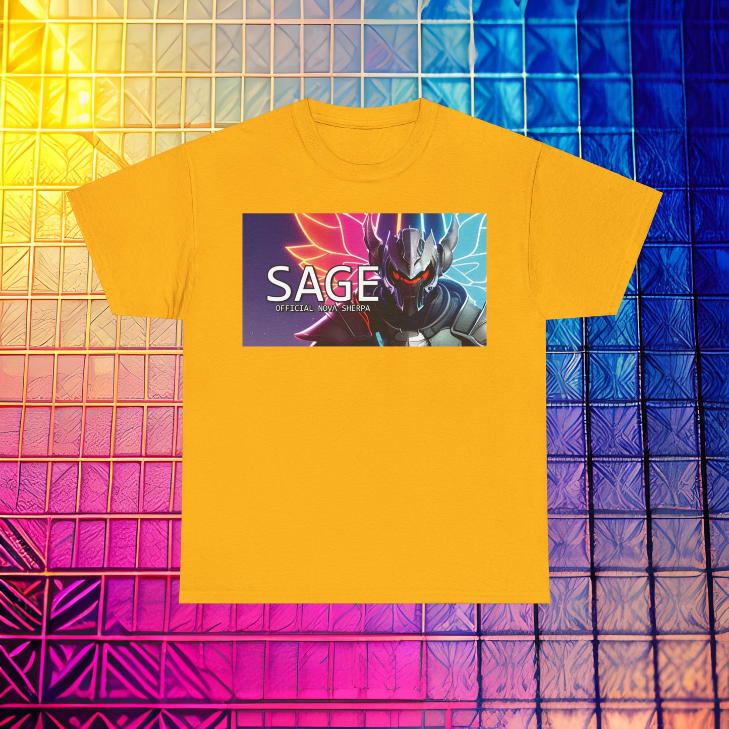 Official NΘVΛ SAGE Team T-Shirt - Design B Printify