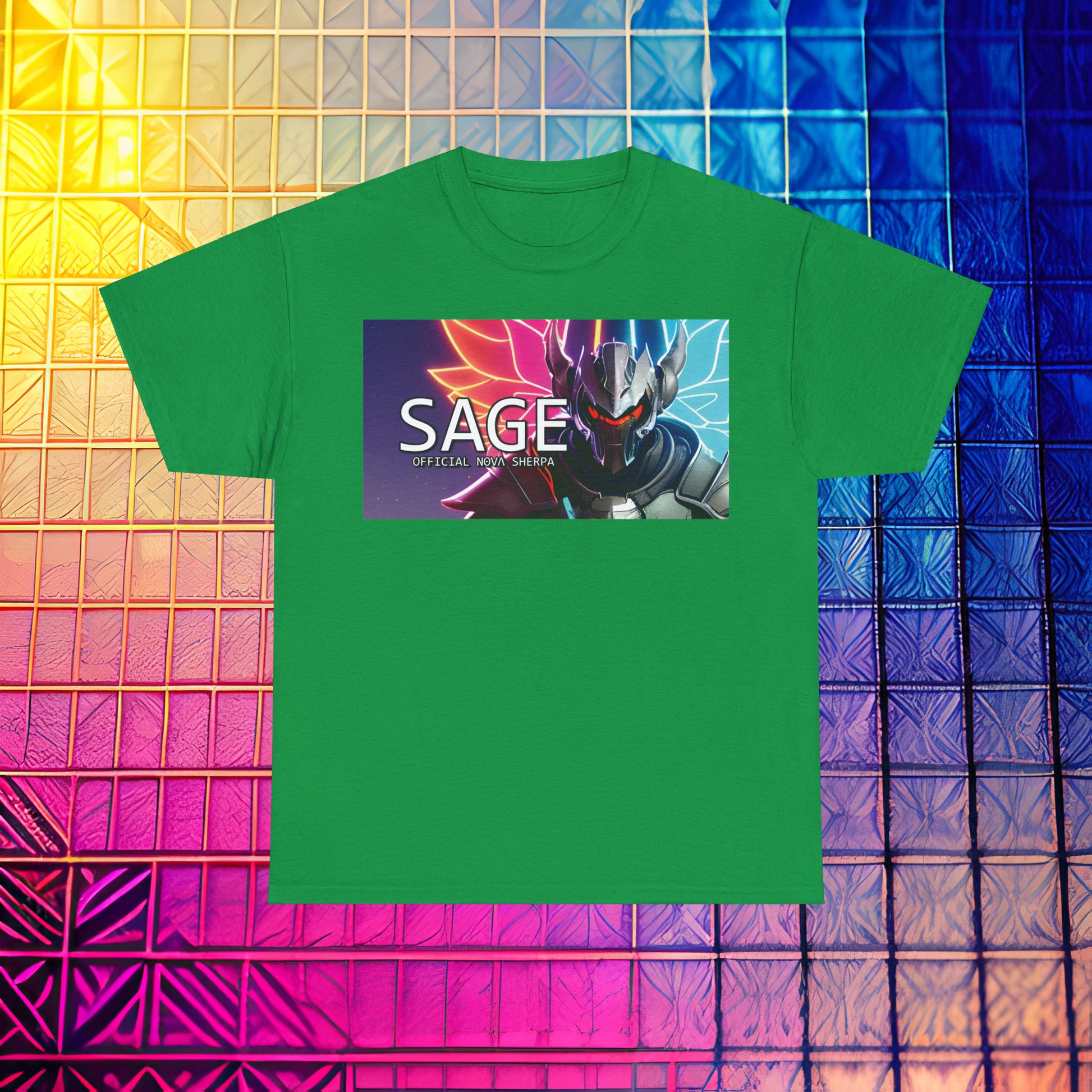 Official NΘVΛ SAGE Team T-Shirt - Design B Printify