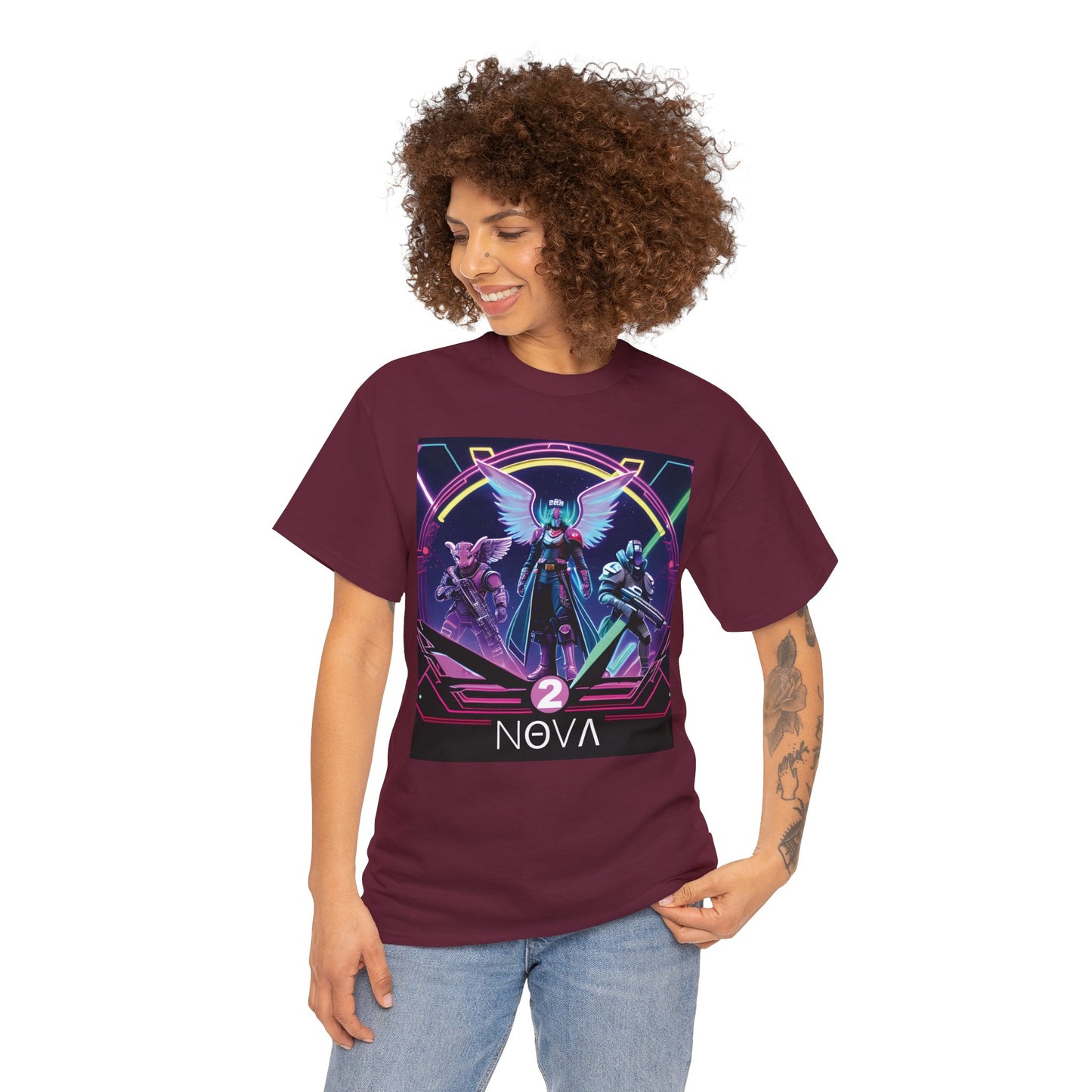 Official NΘVΛ T-Shirt - Clan NOVA2 Printify