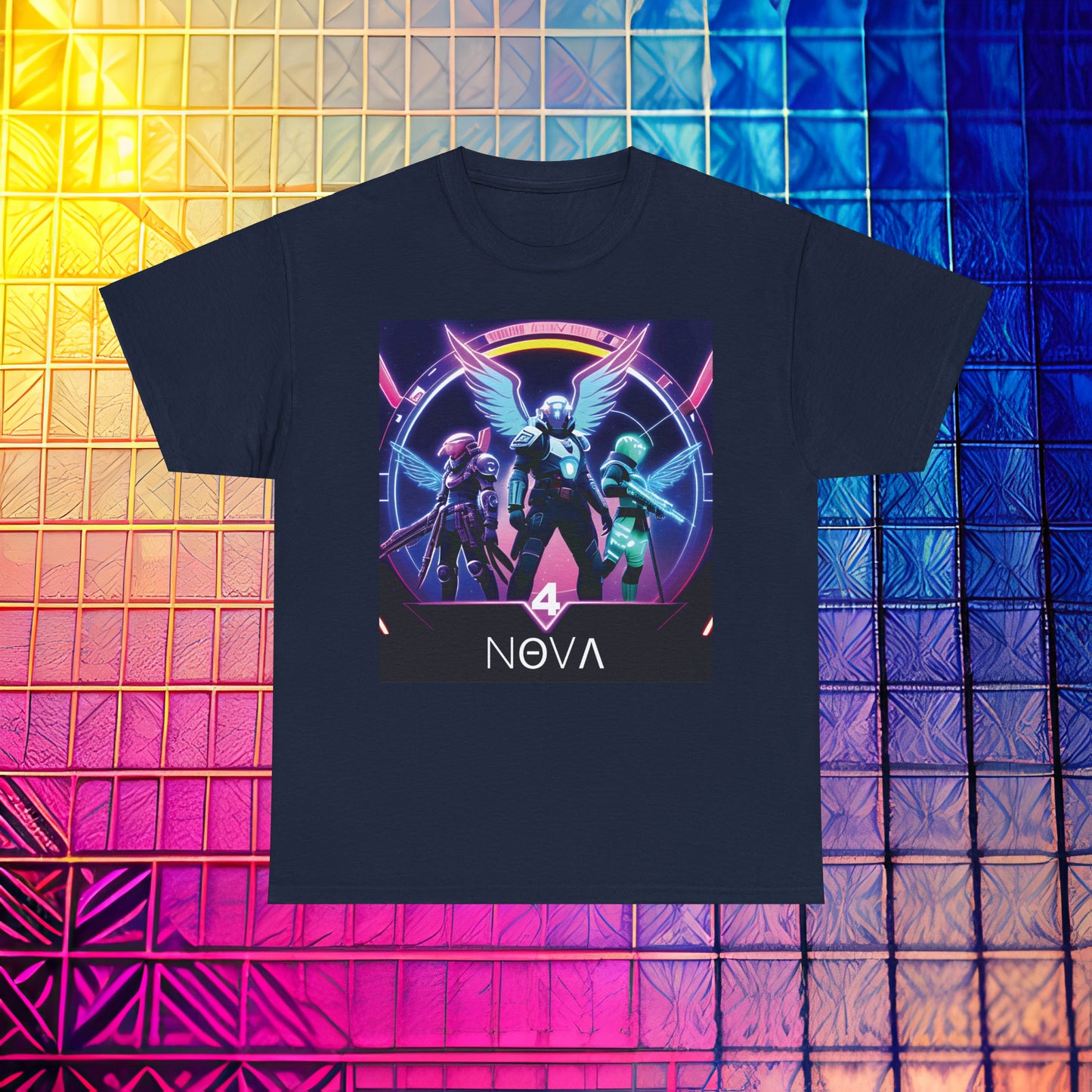 Official NΘVΛ T-Shirt - Clan NOVA4 Printify