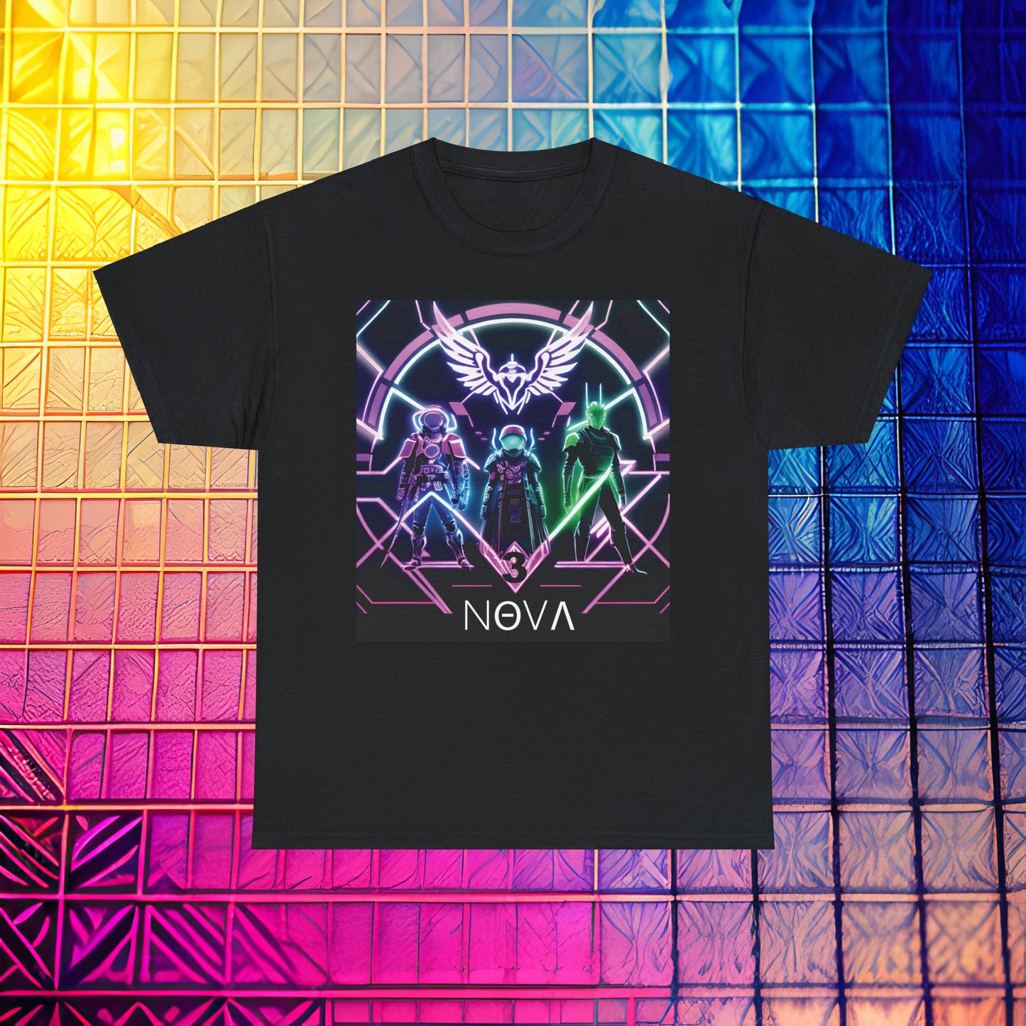 Official NΘVΛ T-Shirt - Clan NOVA3 Printify
